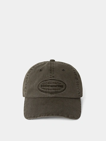 Кепка thisisneverthat Overdyed E/T-Logo Cap Charcoal
