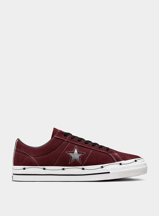 Кеды Converse One Star Pro Cranberry