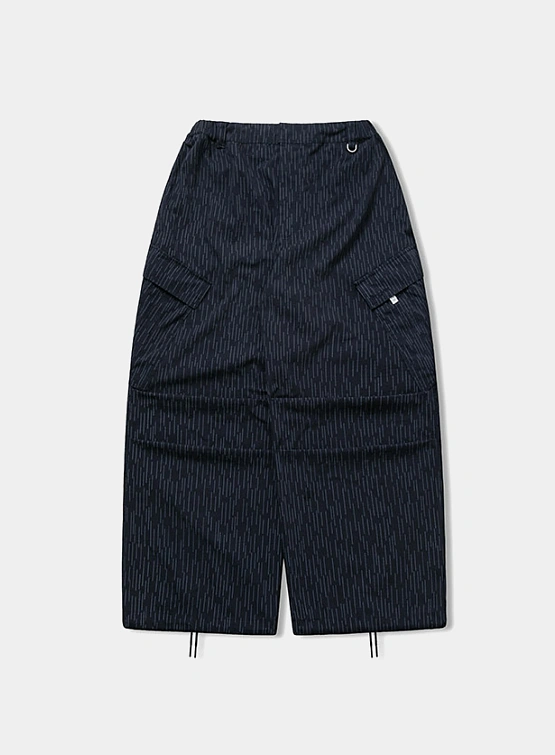 Брюки ANGLAN Camo Oblique Cargo Pants Navy