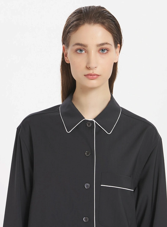 Женская рубашка Barena Venezia Ghisi Tropical Piombo