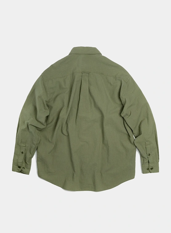 Рубашка FrizmWORKS OG Dobby Weave Seersucker Olive