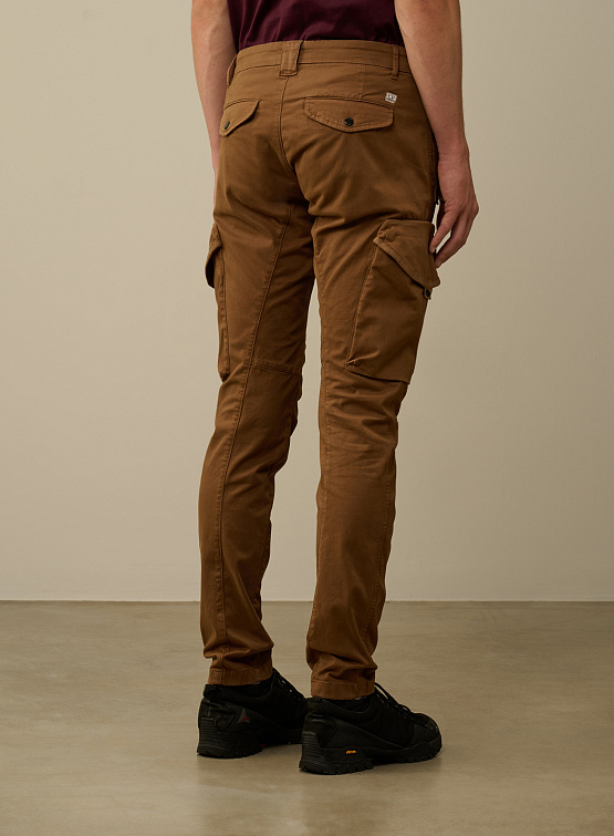 Брюки C.P. Company Stretch Sateen Ergonomic Lens Toffee