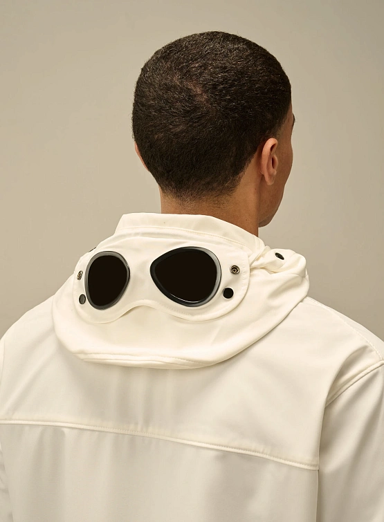Ветровка C.P. Company Shell-R Goggle Gauze White