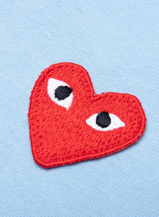 Футболка Comme des Garçons PLAY Heart Blue