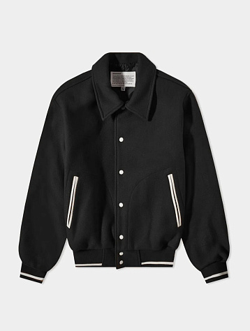 Бомбер Uniform Bridge Wool Varsity Blouson Black