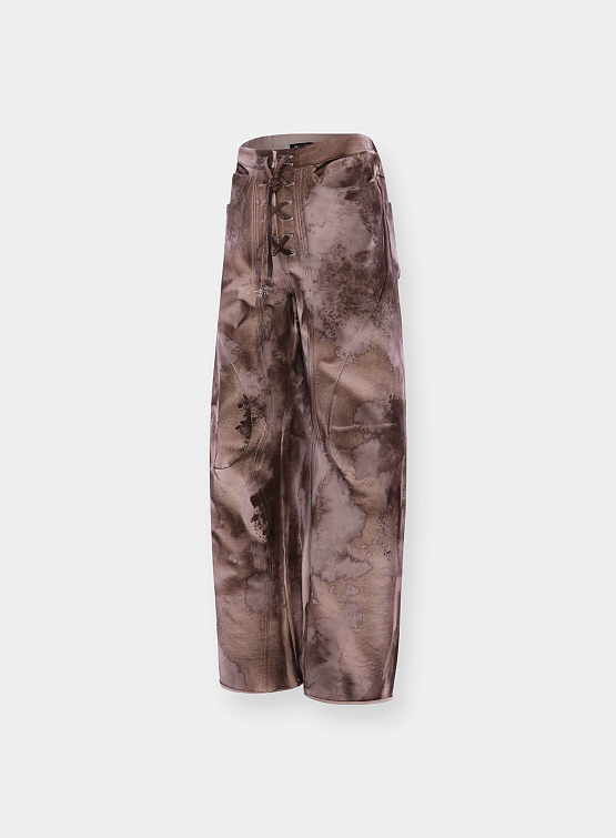 Брюки LUEDER Blacksmith Joggers Brown Ecru