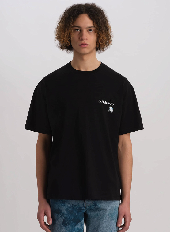 Футболка 3.PARADIS х Edgar Plans T-Shirt Black