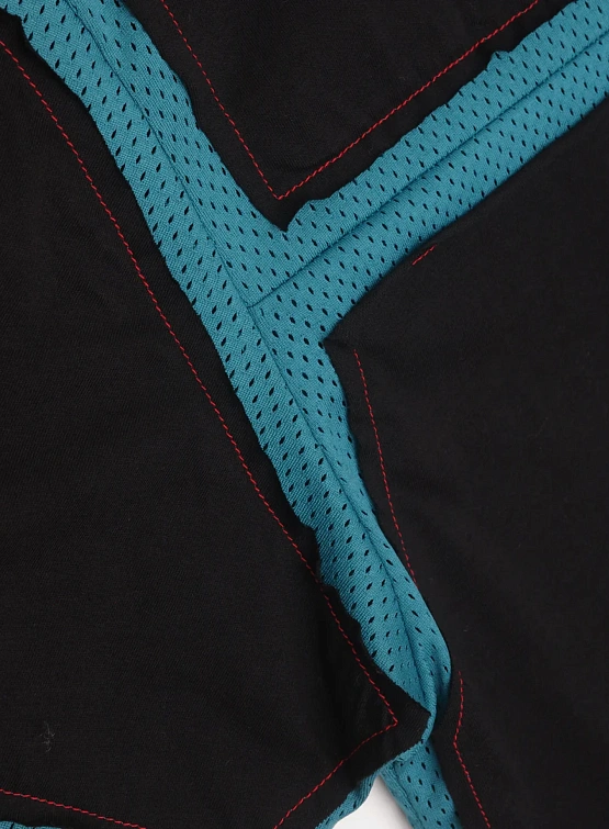 Футболка Jungles Jungles Panel Mesh Turquoise Black