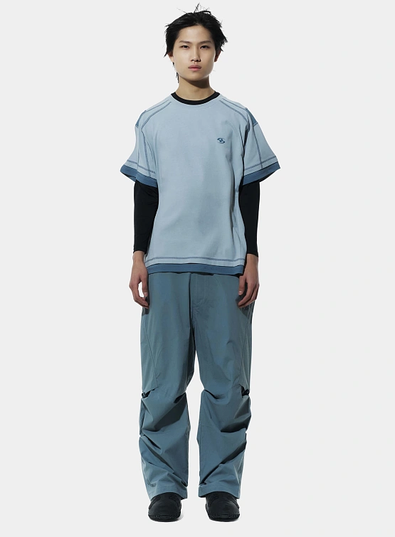 Футболка SAN SAN GEAR Mesh Paneled T-shirt Blue