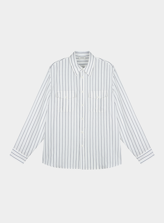 Рубашка System Stripe Pocket Navy