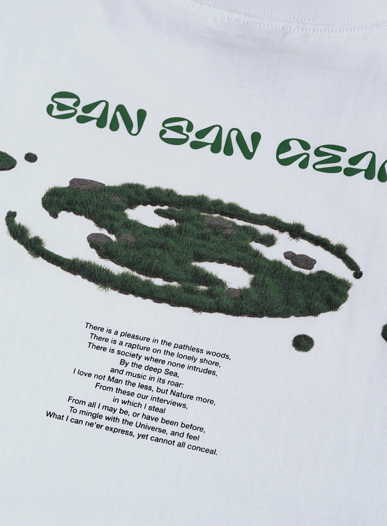 Футболка SAN SAN GEAR Forest T-shirt White