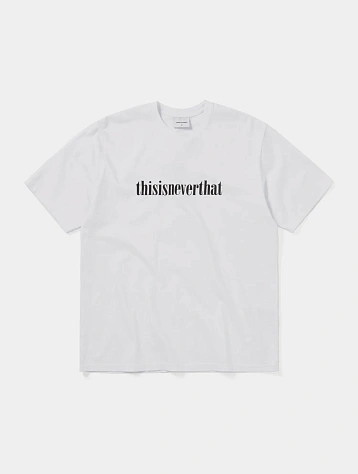 Футболка thisisneverthat Onyx Logo Tee White