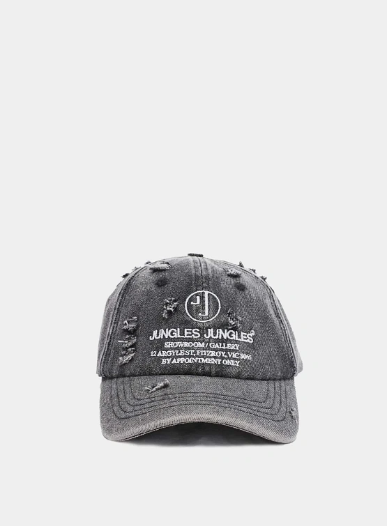 Кепка Jungles Jungles Appointment Only Distressed Black