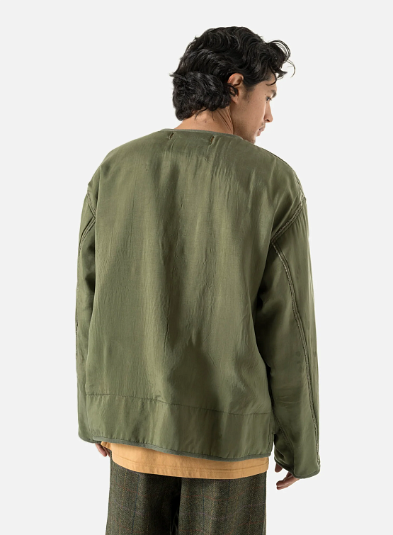 Стеганая куртка MAHARISHI 5253 Reversible M65 Wool Liner Olive