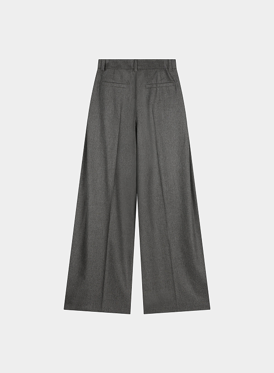 Женские Брюки System Double Tucked Wool Grey