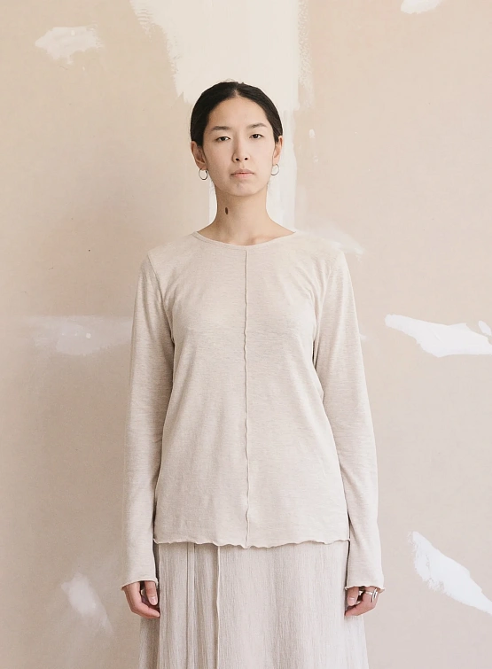 Женский лонгслив Satta LS Seam Top Raw Ecru