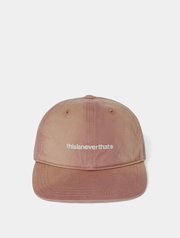 Кепка thisisneverthat Bleached T-Logo Cap Light Pink