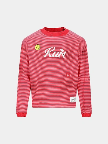Лонгслив Andersson Bell Kurt Stripe L/S Red