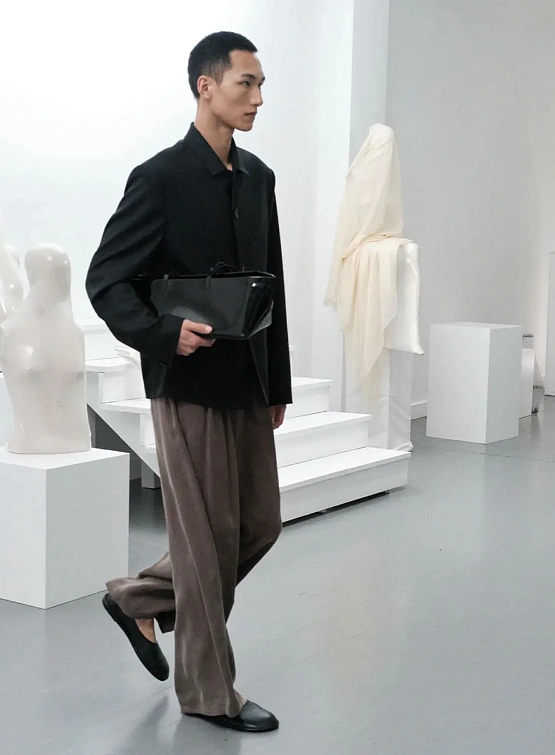 Пиджак AMOMENTO Oversized Wool Jacket Black