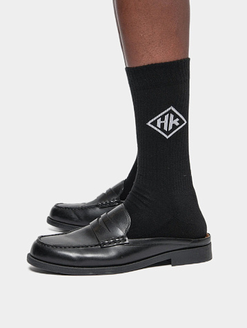 Носки Han Kjøbenhavn HK Logo Black