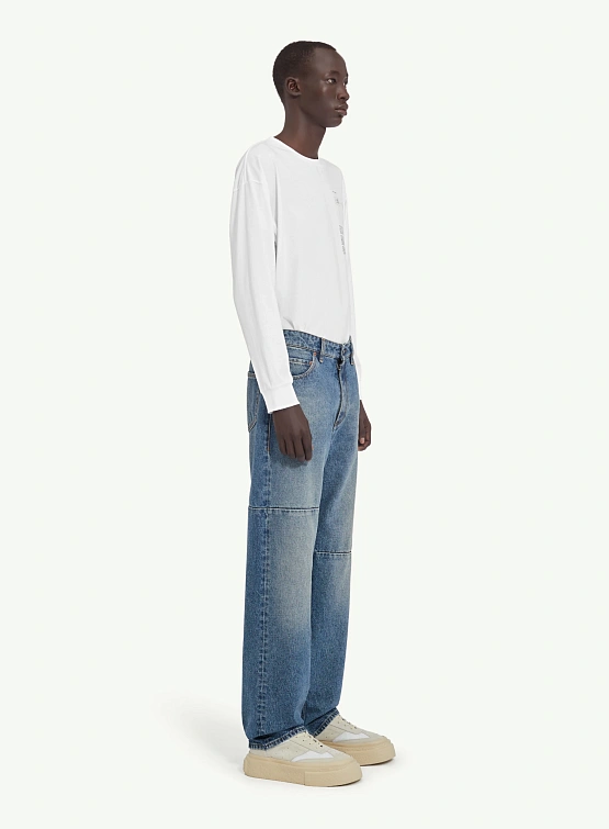 Джинсы MM6 Maison Margiela 5 Pocket Jeans Light Blue