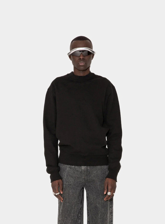 Свитшот Han Kjøbenhavn Distressed Crew Black