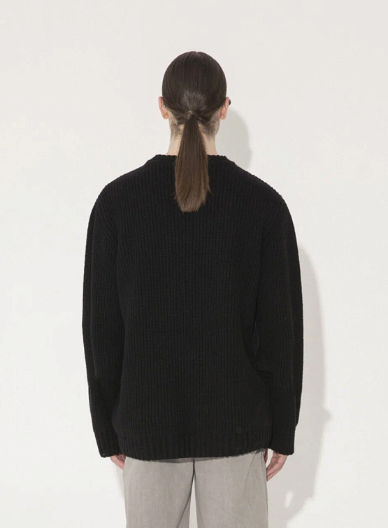 Свитер Han Kjøbenhavn Wool Knitted Crewneck Black