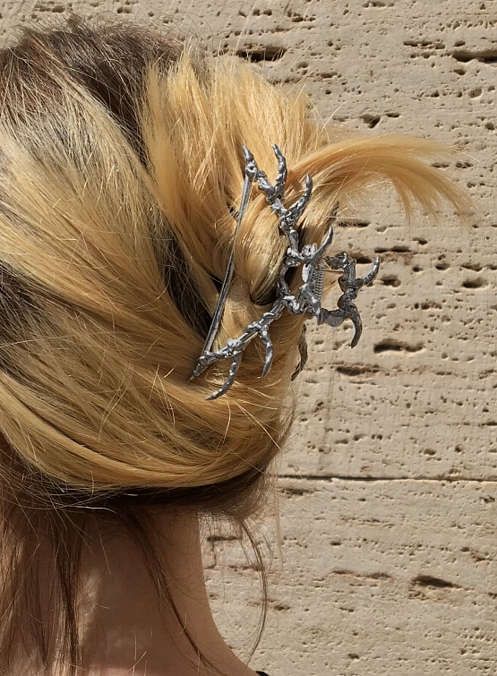 Заколка для волос CASPER DIY Hair Pin Silver