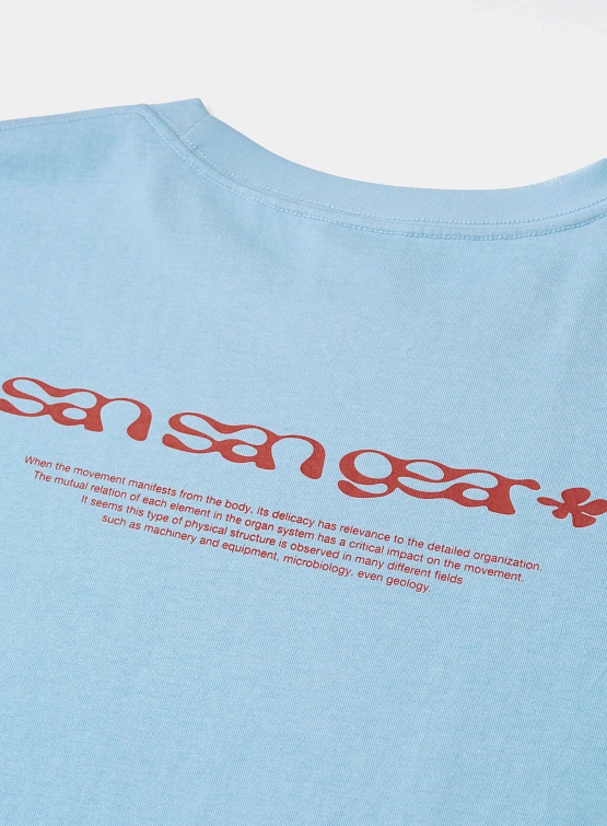 Футболка SAN SAN GEAR Logo T-shirt Blue