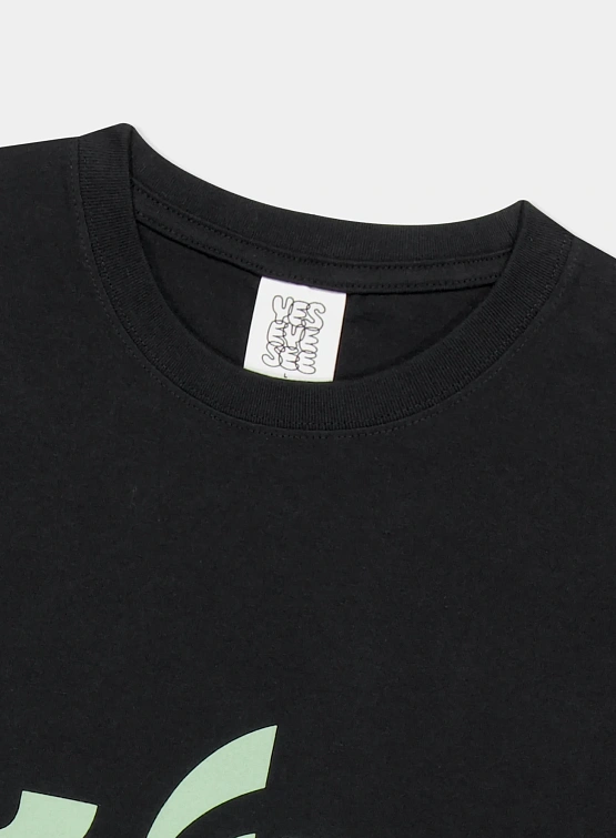 Футболка YESEYESEE Geometric Logo Tee Black