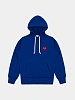 Худи Comme des Garçons PLAY Red Heart Navy