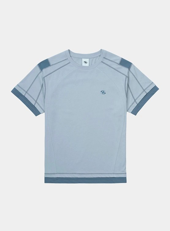 Футболка SAN SAN GEAR Mesh Paneled T-shirt Blue