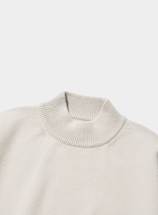 Джемпер Uniform Bridge Mock Neck Knit Beige