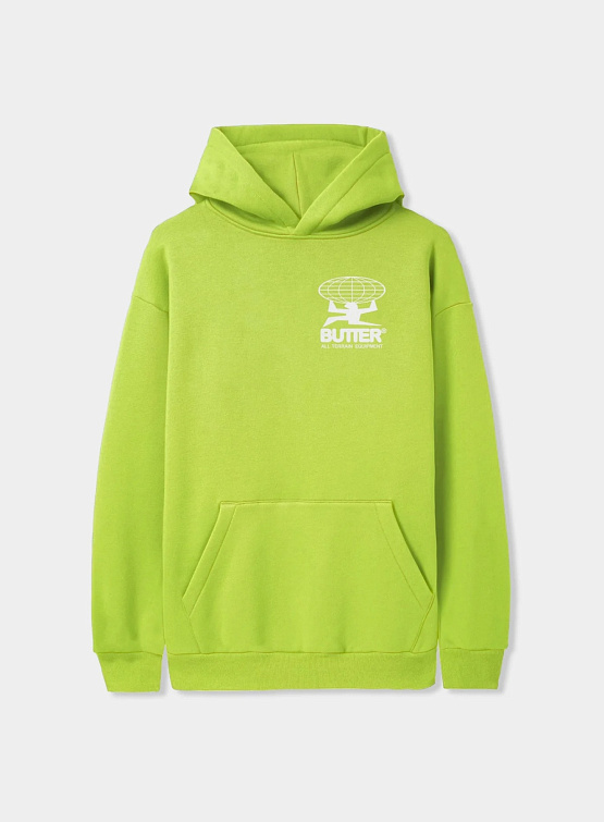 Худи Butter Goods All Terrain Pullover Safety Green