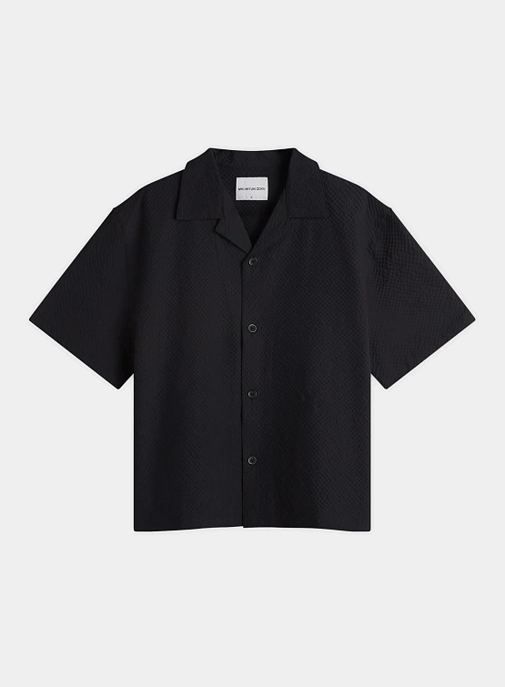 Рубашка MKI MIYUKI ZOKU Seersucker Vacation Black