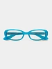 Очки Bonnie Clyde Rodeo Turquoise & Clear Lens