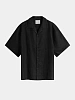 Рубашка MKI MIYUKI ZOKU Linen Vacation Black