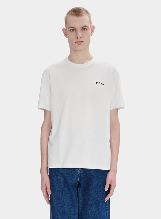 Футболка A.P.C. Boxy Petit VPC Blanc Dark