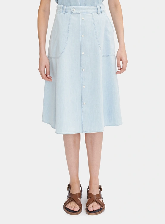Женская юбка A.P.C. Jamie Pale Blue
