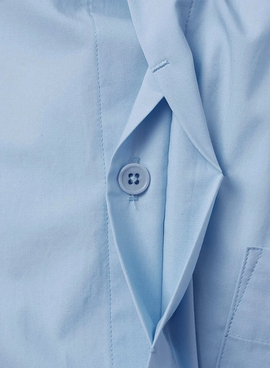 Женская рубашка AMOMENTO Oversized Shirts Light Blue