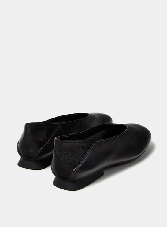 Женские балетки Camper Casi Myra Leather Pumps Black