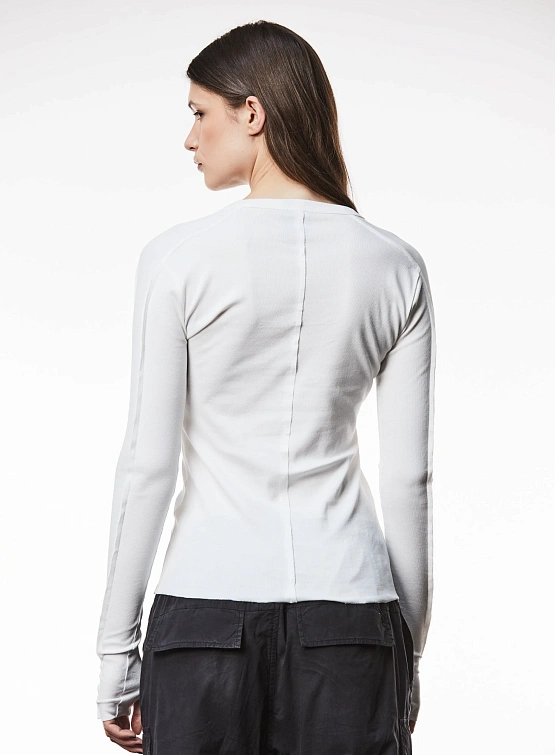 Лонгслив thom/krom W TS 561 Off White