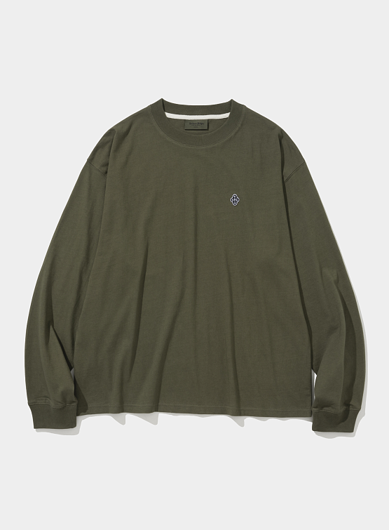 Лонгслив Uniform Bridge UBC L/S Tee Olive Green