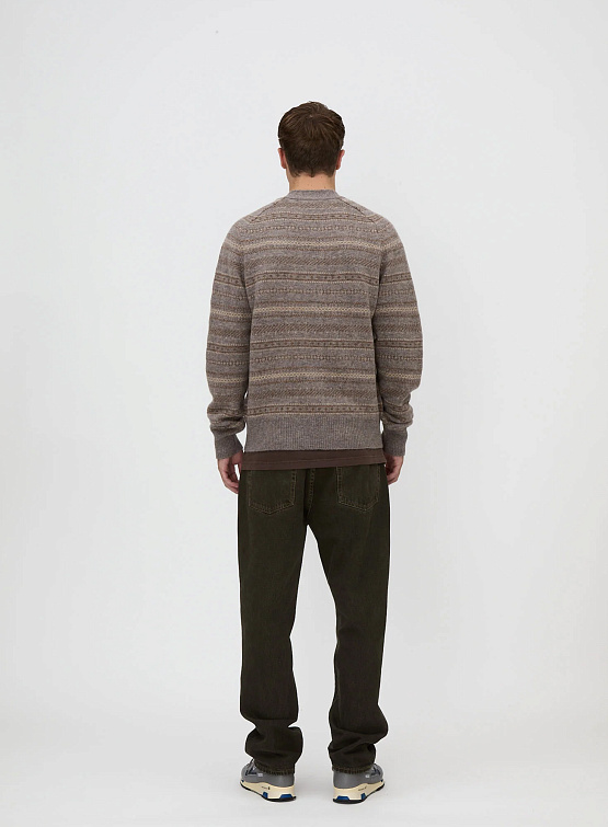 Кардиган Adsum Nordic Cardigan Brown