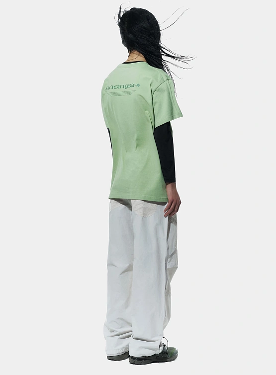 Футболка SAN SAN GEAR Logo T-shirt Green