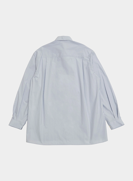 Рубашка AMOMENTO Square Pocket Oversized Shirts Blue
