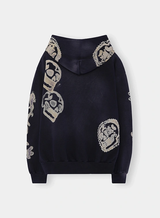 Худи ALCHEMIST Skulled Hoodie Tiffany Moonstone