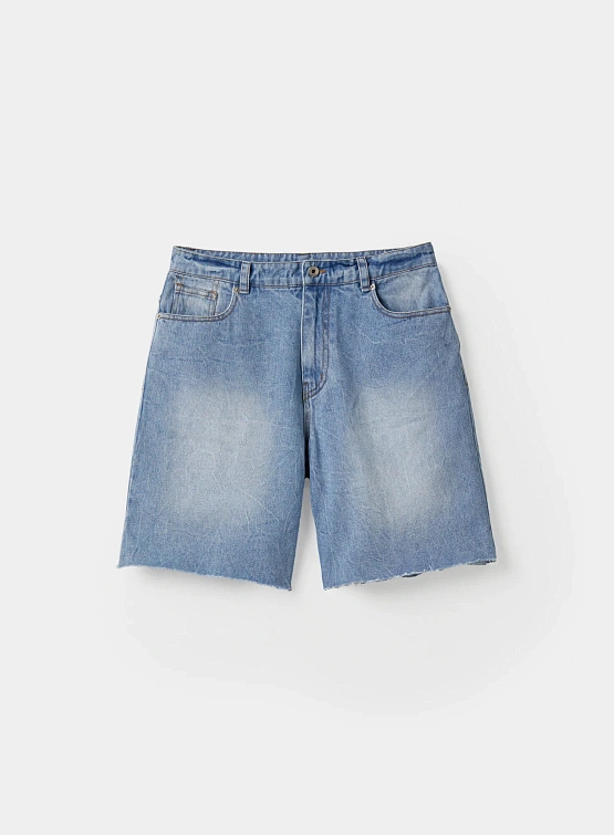 Шорты COOR Linkle Cut-Off Denim Washed Blue