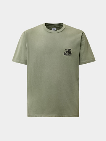 Футболка C.P. Company 24/1 Jersey British Sailor Agave Green