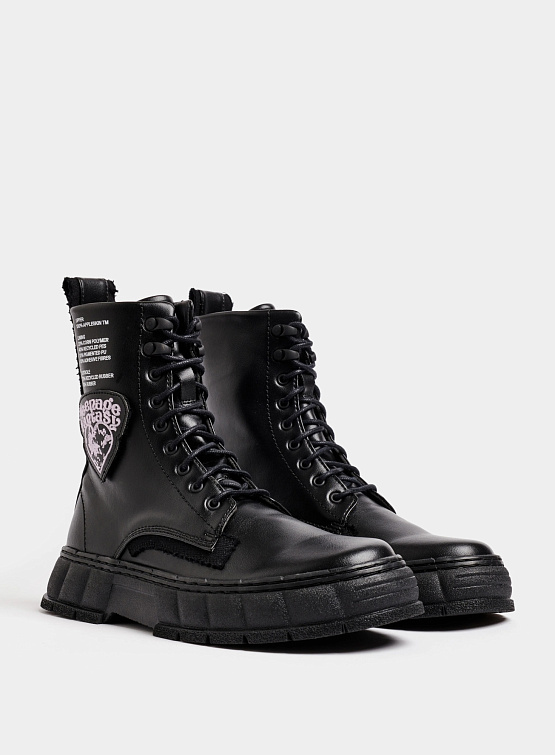 Ботинки Viron x Carne Bollente 1992 Black/Pink